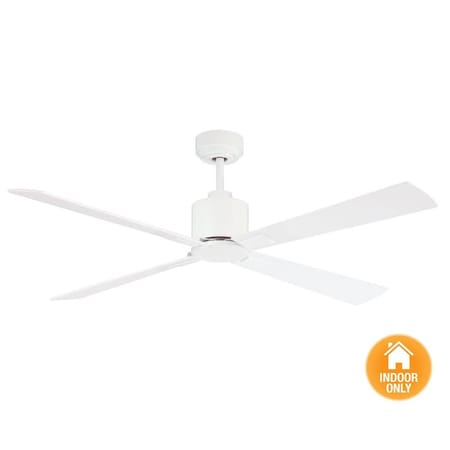 Brillo 52 in. Airfusion Climate DC Fan Only, White BR3328470